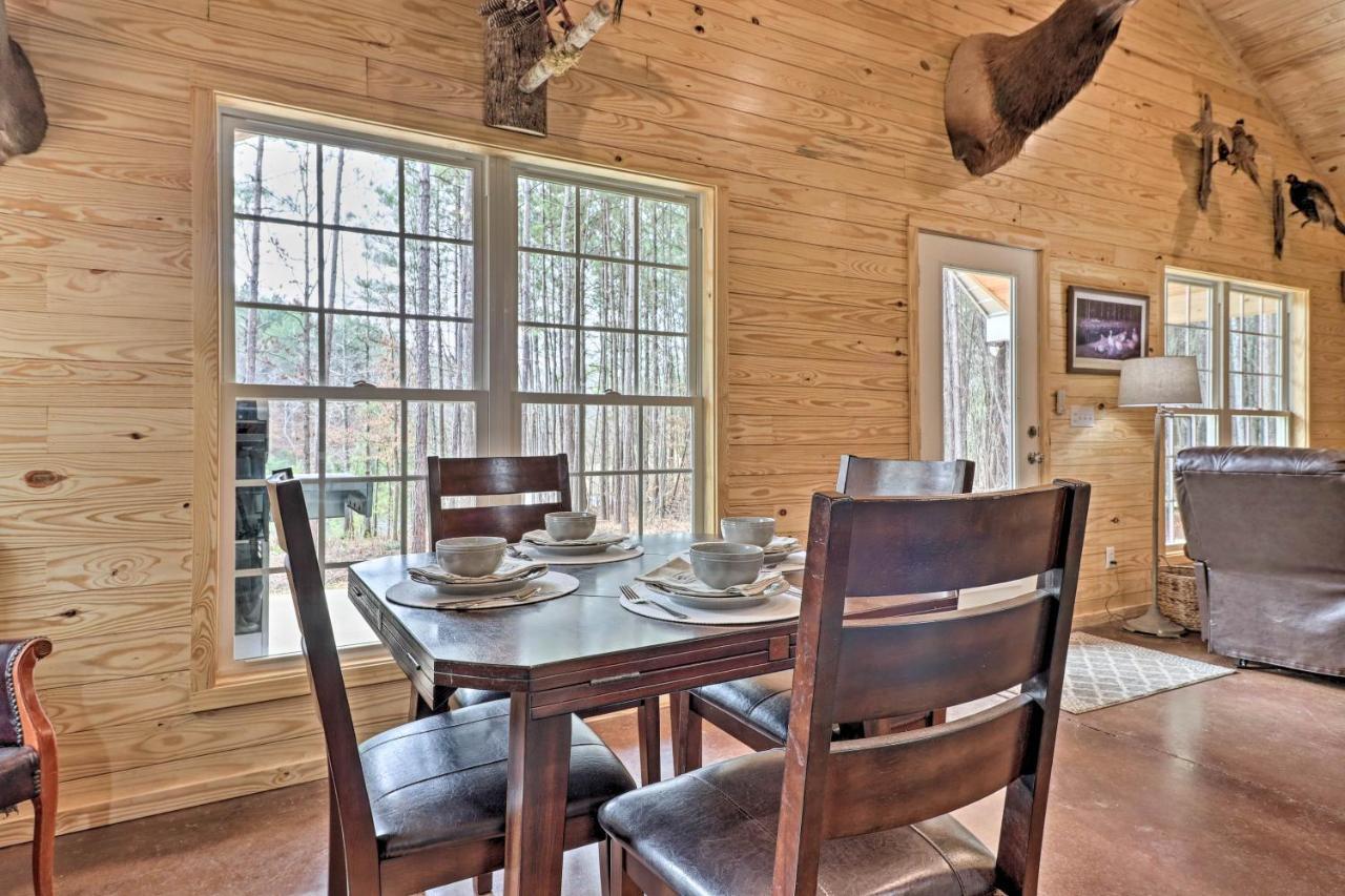 Peaceful Family Cabin On 10 Acres With Game Room! Heflin Εξωτερικό φωτογραφία