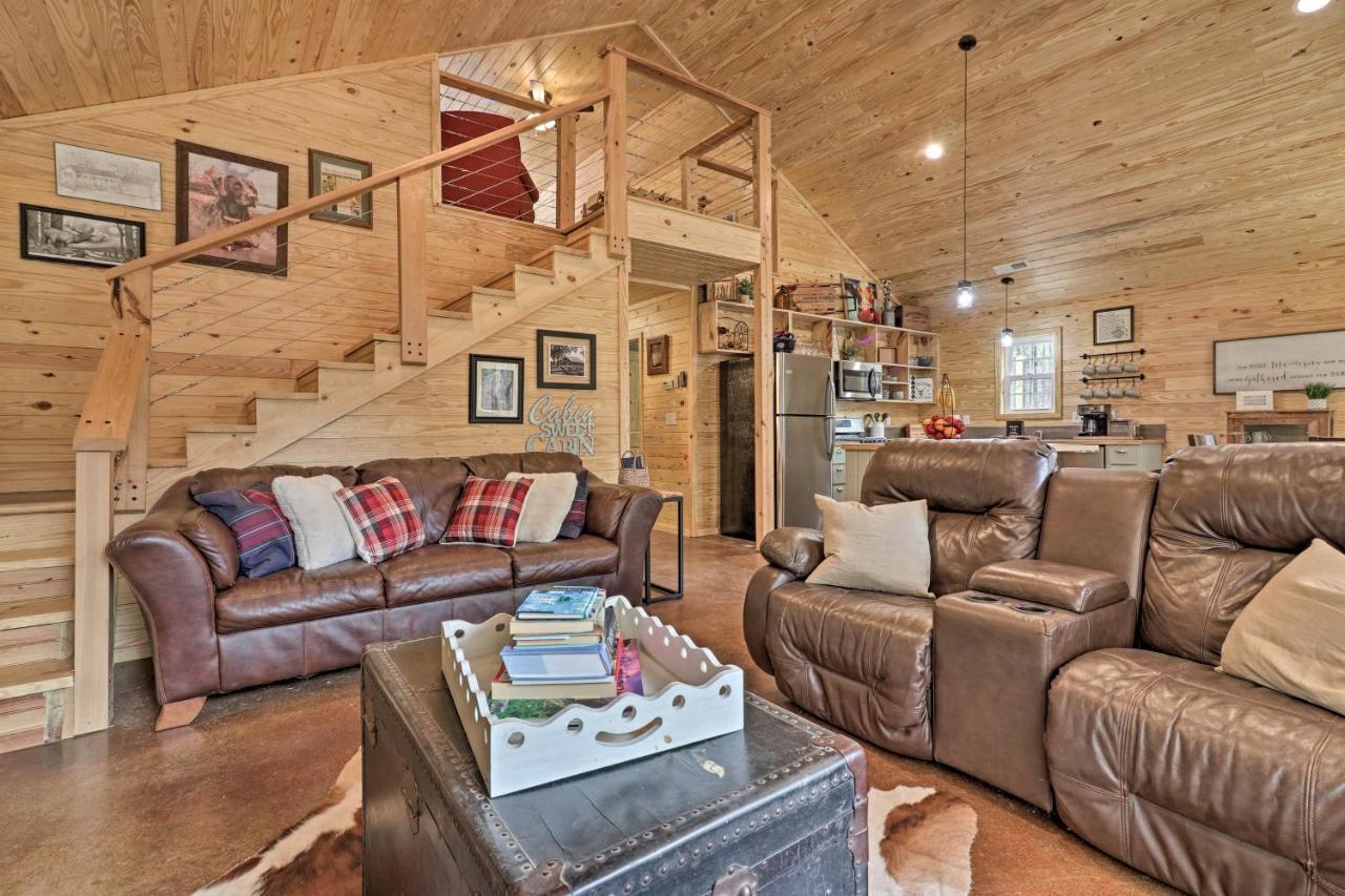 Peaceful Family Cabin On 10 Acres With Game Room! Heflin Εξωτερικό φωτογραφία