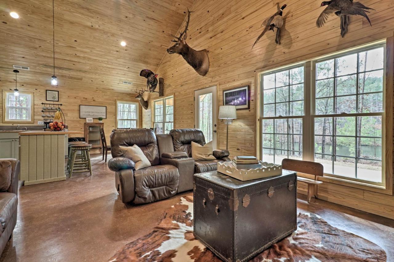 Peaceful Family Cabin On 10 Acres With Game Room! Heflin Εξωτερικό φωτογραφία