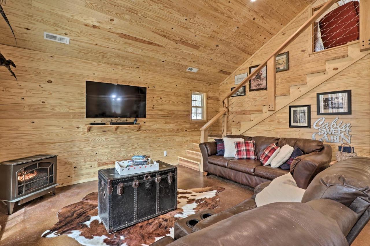 Peaceful Family Cabin On 10 Acres With Game Room! Heflin Εξωτερικό φωτογραφία