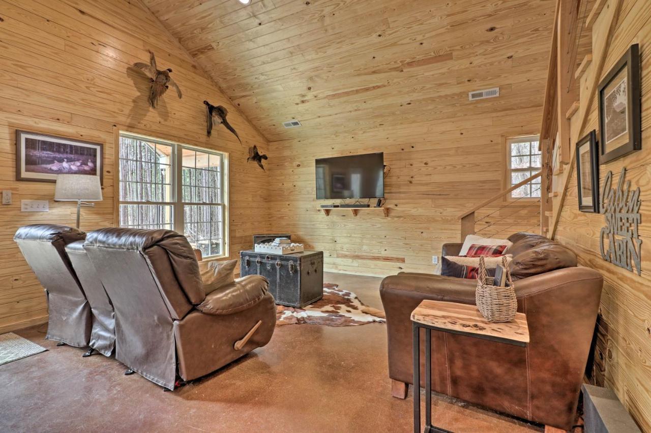 Peaceful Family Cabin On 10 Acres With Game Room! Heflin Εξωτερικό φωτογραφία