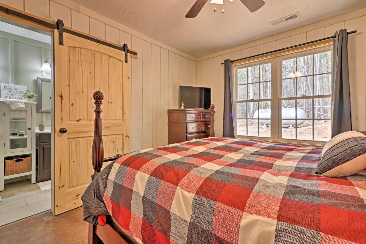 Peaceful Family Cabin On 10 Acres With Game Room! Heflin Εξωτερικό φωτογραφία