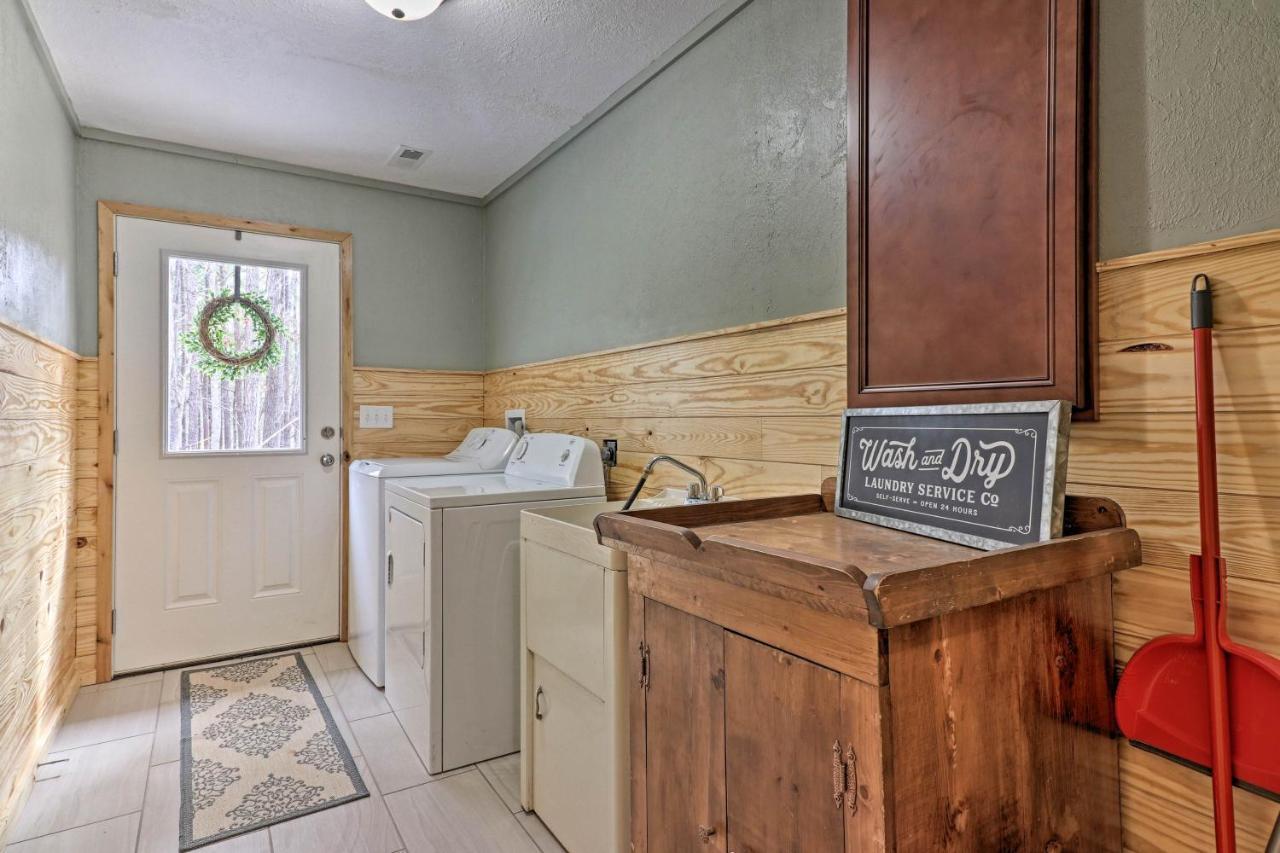 Peaceful Family Cabin On 10 Acres With Game Room! Heflin Εξωτερικό φωτογραφία
